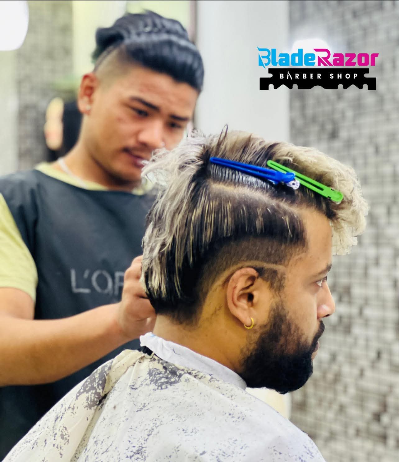 Barber shop interior design